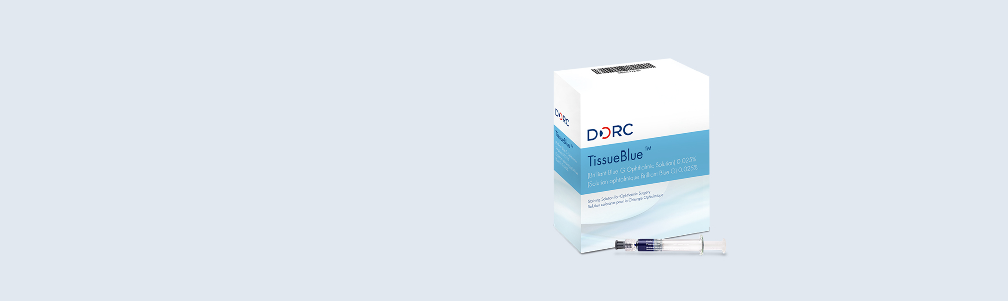 DORC announces Health Canada approval of TissueBlue™ for Staining of the ILM During Vitreoretinal Surgery – the first Health Canada approved product for this indication.