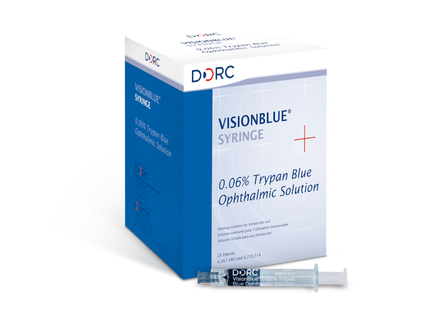 VisionBlue®: Trusted for over 9 million cataract surgeries since launch. The only trypan blue stain for anterior use approved by the FDA.