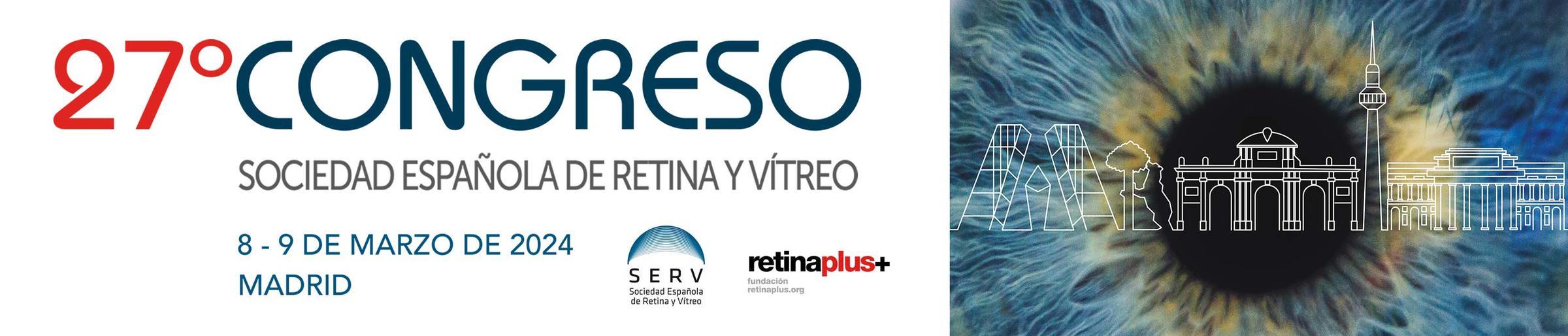 27º Congreso de la Sociedad Española de Retina y Vítreo (SERV)