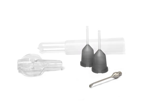 2.4 mm Disposable phaco set with 30° angled flared needle