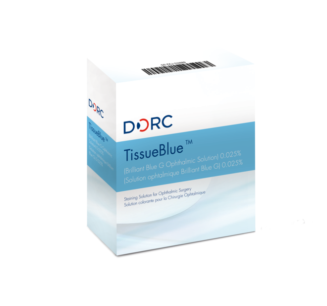 TissueBlue™ (Brilliant Blue G Ophthalmic Solution) 0.025%