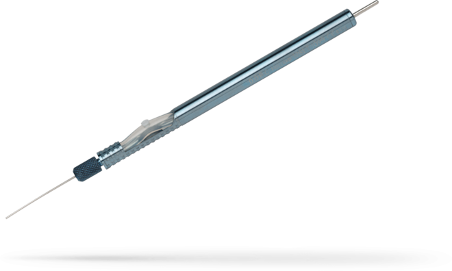 Wiederverwendbares Backflush-Instrument mit aktiver Aspiration, 20G /0,9 mm